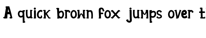 Preview of Dicky Dance Regular font