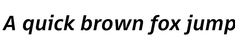 Preview of Dico Sans Bold Italic font