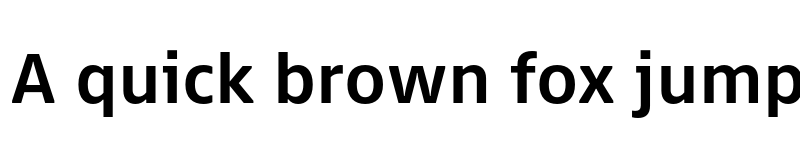 Preview of Dico Sans Bold font