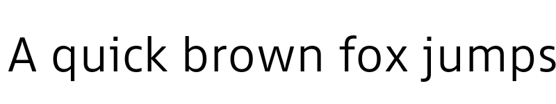 Preview of Dico Sans Regular font