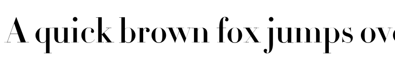 Preview of Didot Bold font