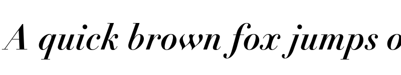 Preview of Didot LT Pro Bold Italic font