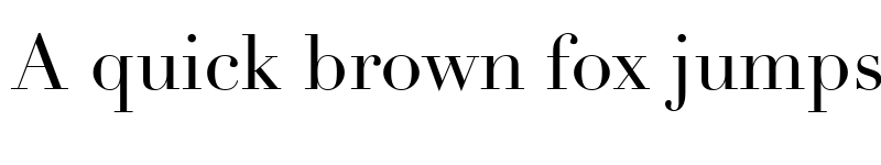 Preview of DidotLTPro-Roman ? font