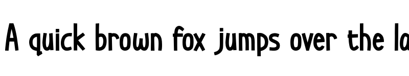 Preview of Die Grinsekatze Regular font