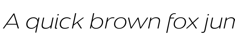 Preview of Dienstag Light Italic font