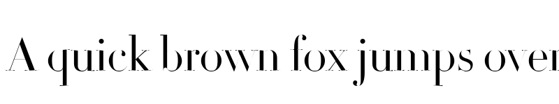 Preview of DietDidotTitleW03-Regular Regular font