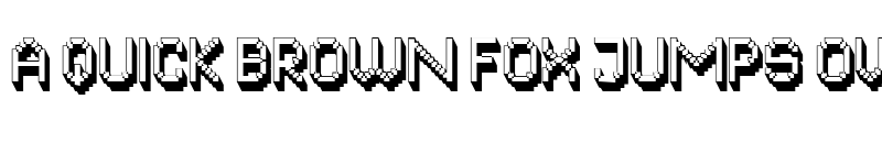 Preview of Digital Arcade Regular font