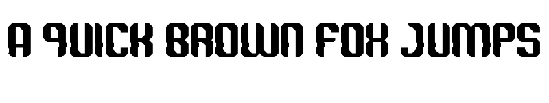 Preview of DIGITAL CALIPER Regular font