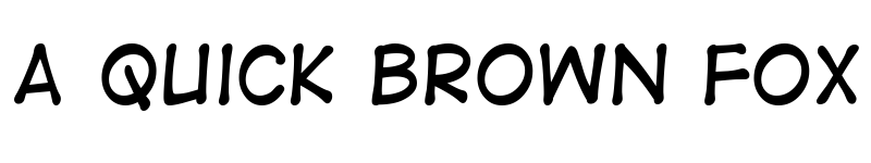 Preview of DigitalStrip Regular font