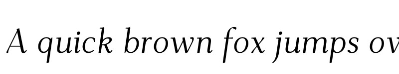 Preview of Dihjauti Italic font