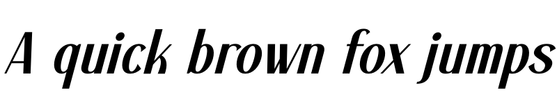 Preview of Dilgante Rocks Italic font