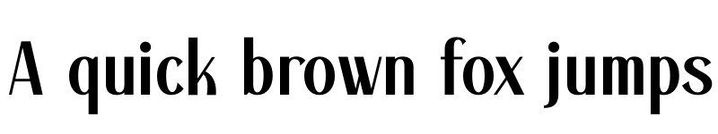 Preview of Dilgante Rocks Regular font