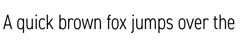 Preview of DIN 2014 Narrow Light font