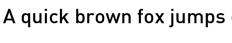 Preview of DIN Medium Regular font