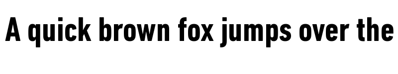 Preview of DIN Next LT Pro Bold Condensed font