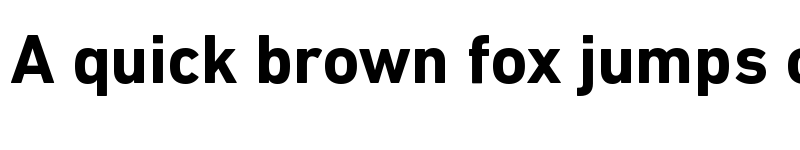 Preview of DIN Next LT Pro Bold font