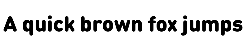 Preview of DIN Round Pro Black font