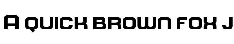 Preview of Dinamika Black font