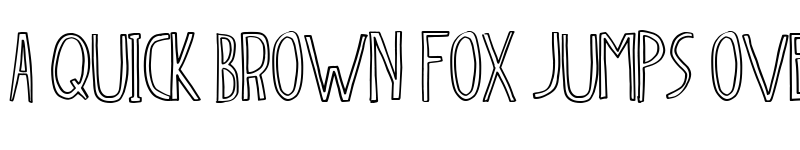 Preview of dingleberry Regular font