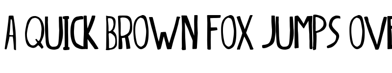 Preview of dingleberry solid Regular font