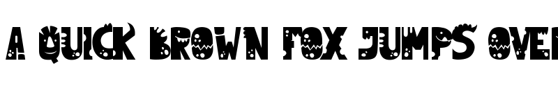 Preview of Dinkebilo Dino-Regular font