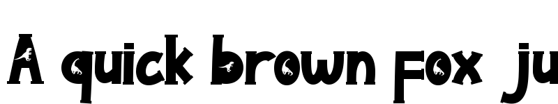 Preview of Dino Park Regular font