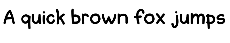 Preview of Dinomouse Regular font