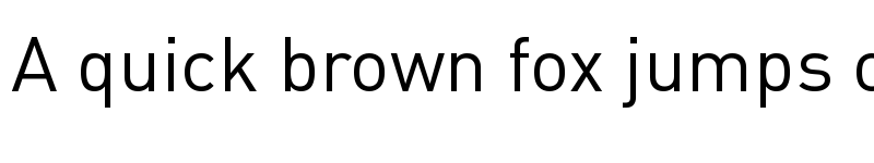 Preview of DINOT Regular font