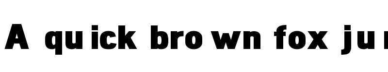 Preview of Dinova Black font