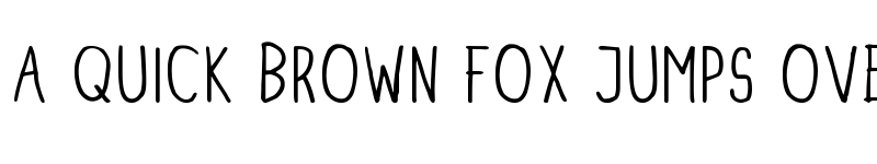 Preview of DINSKI CASUAL CONDENSED Regular font