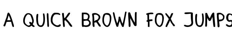 Preview of DINSKI CASUAL HANDWRITING Regular font