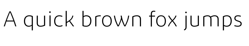 Preview of Diodrum Light font