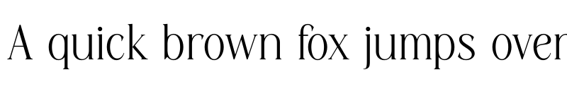 Preview of Diranista Regular font