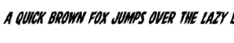 Preview of Dire Wolf Condensed Italic Condensed Italic font