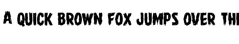 Preview of Dire Wolf Staggered Regular font