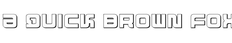 Preview of Direktor 3D Regular font