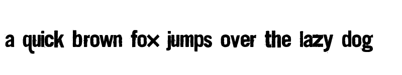 Preview of Dirt2 Stickler Regular font