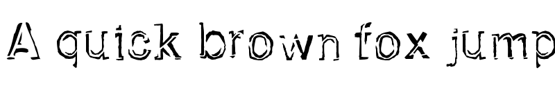 Preview of Dirtfont Medium font