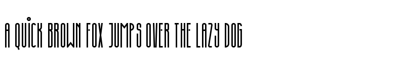 Preview of Discored Regular font