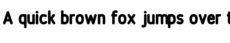 Preview of Discoteca Rounded Regular font