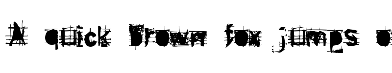 Preview of disenfranchide fightthepower font