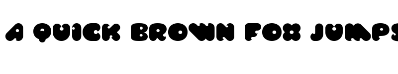 Preview of Diskopia Dots font