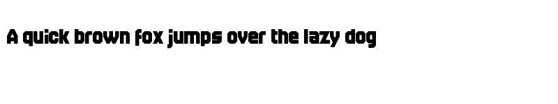 Preview of Disparador Regular font