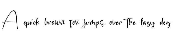 Preview of Display Signatera Regular font