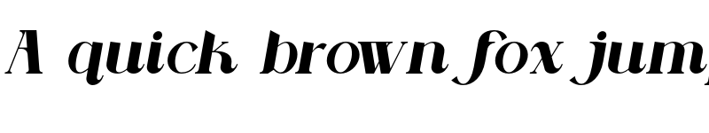 Preview of Distant Feeling Italic font