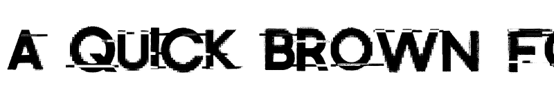 Preview of Distort Me Regular font