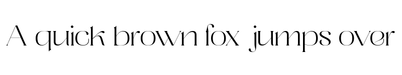 Preview of Distrela Demo font