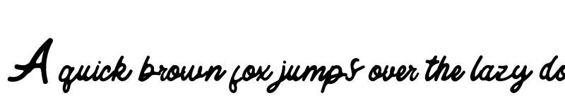 Preview of distressered regular Regular font