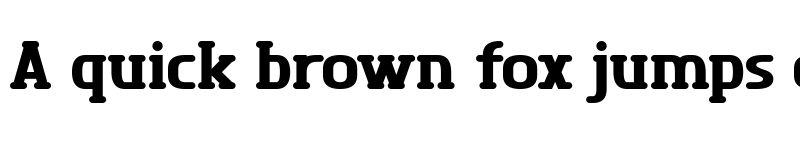 Preview of District Four Regular font