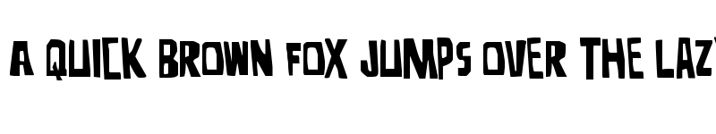 Preview of Disturbia Expanded Regular font